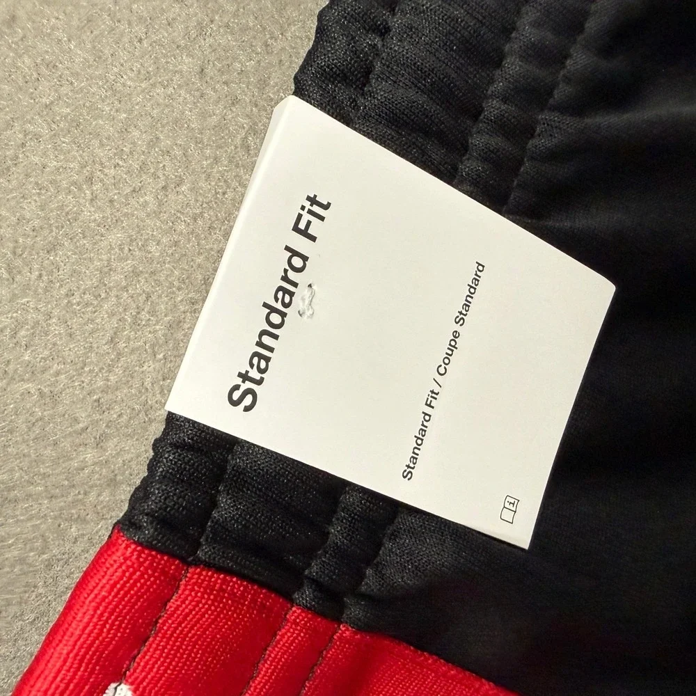 Jordan Track Pants Men Size Large Black Red Athletic Track 5038